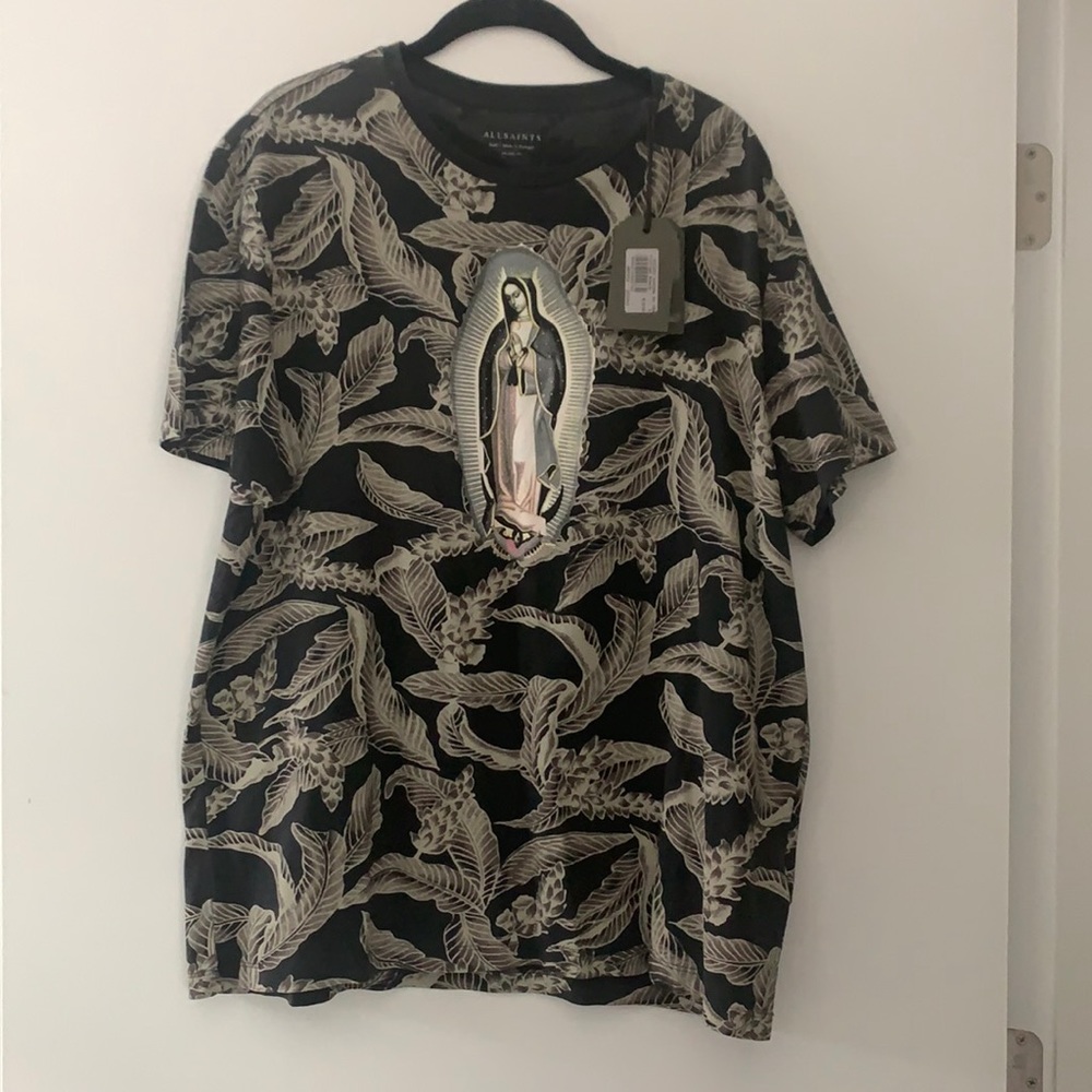Brand new all saints printed T Shirt